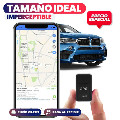 Mini GPS Rastreador con SONIDO - Tiempo real